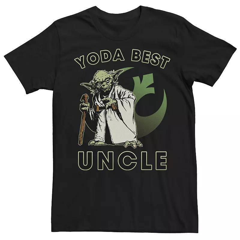 Mens Star Wars Yoda Best Uncle Graphic Tee Product Image