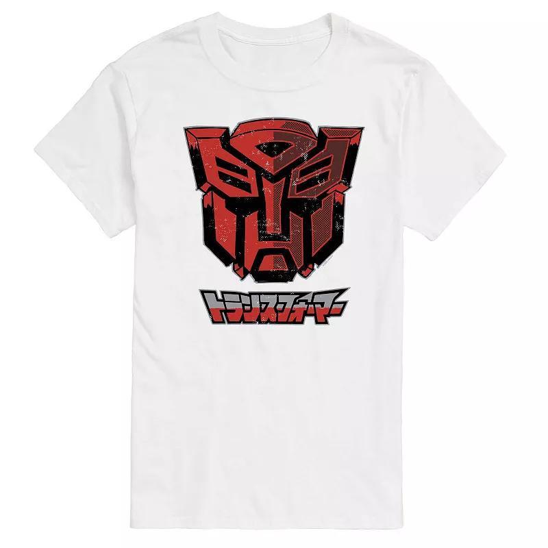 Mens Transformers Autobot Comic Style Graphic Tee Product Image