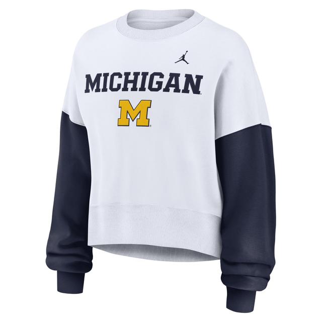 Michigan Wolverines Primetime Nike Women's College Pullover Crew Product Image