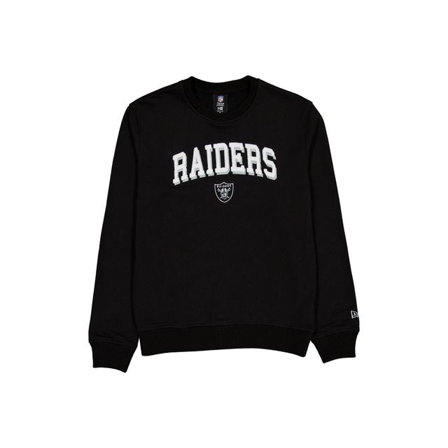 Las Vegas Raiders Sport Night Black Crewneck Male Product Image