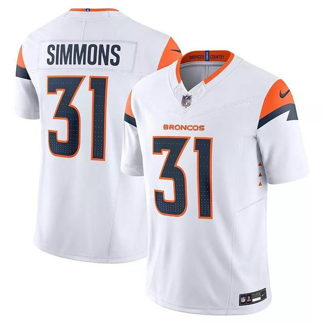 Mens Nike Justin Simmons Denver Broncos Vapor F.U.S.E. Limited Jersey Product Image