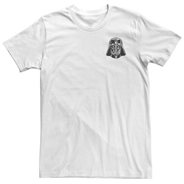 Big & Tall Star Wars Vader Detailed Pocket Helmet Z2 Tee, Mens Product Image