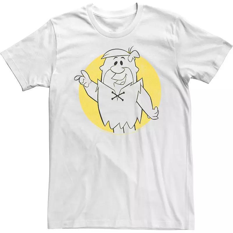 Mens The Flintstones Barney Circle Portrait Tee Product Image