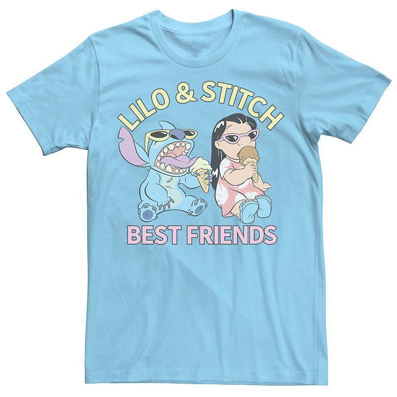 Disneys Lilo & Stitch Mens Best Friends Ice Cream Tee Product Image