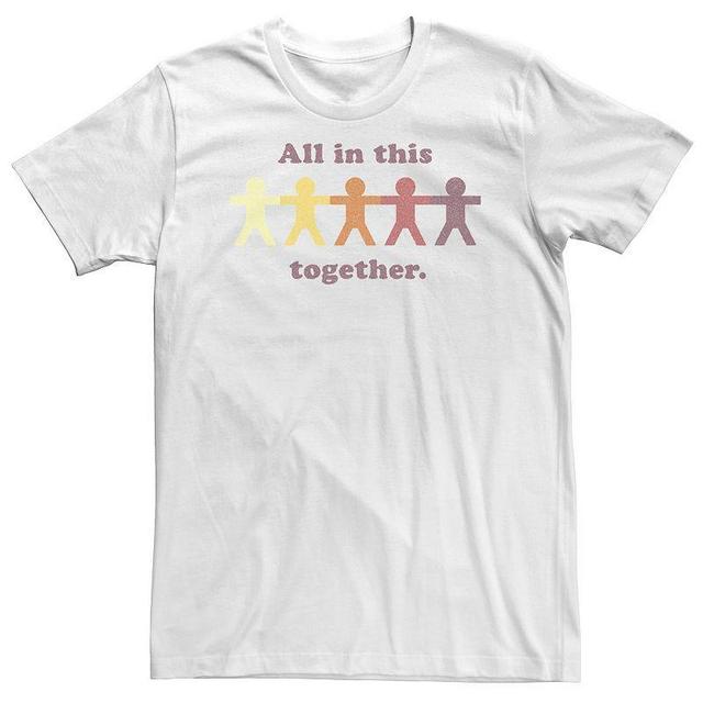 Big & Tall All In This Together Cutout Portrait Tee, Mens Product Image