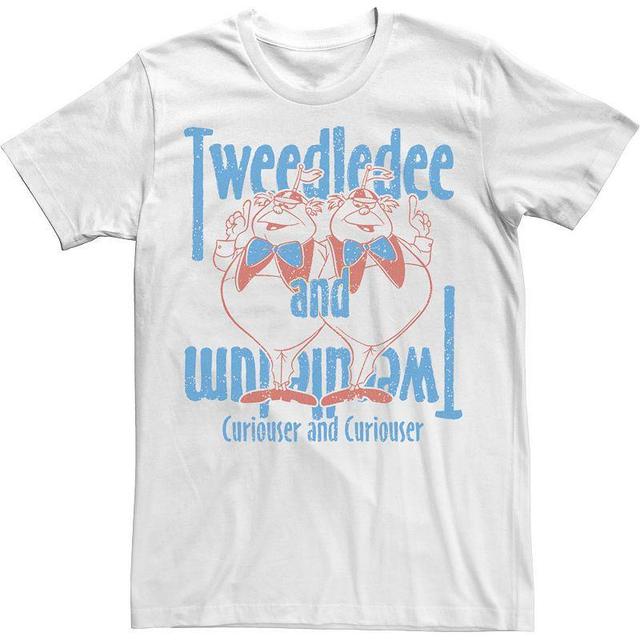 Disneys Alice In Wonderland Tweedledee & Tweedledum Poster Mens Tee Product Image