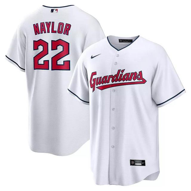 Mens Nike Josh Naylor White Cleveland Guardians Home Replica Jersey Product Image