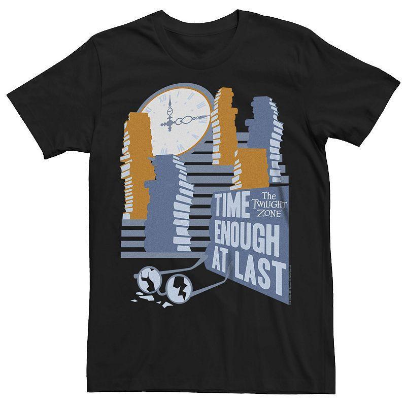 Mens The Twilight Zone Time Enough At Last Tee Product Image