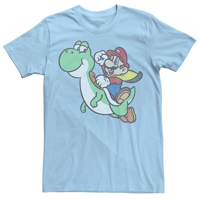 Mens Nintendo Mario Riding Yoshi Portrait Tee Product Image