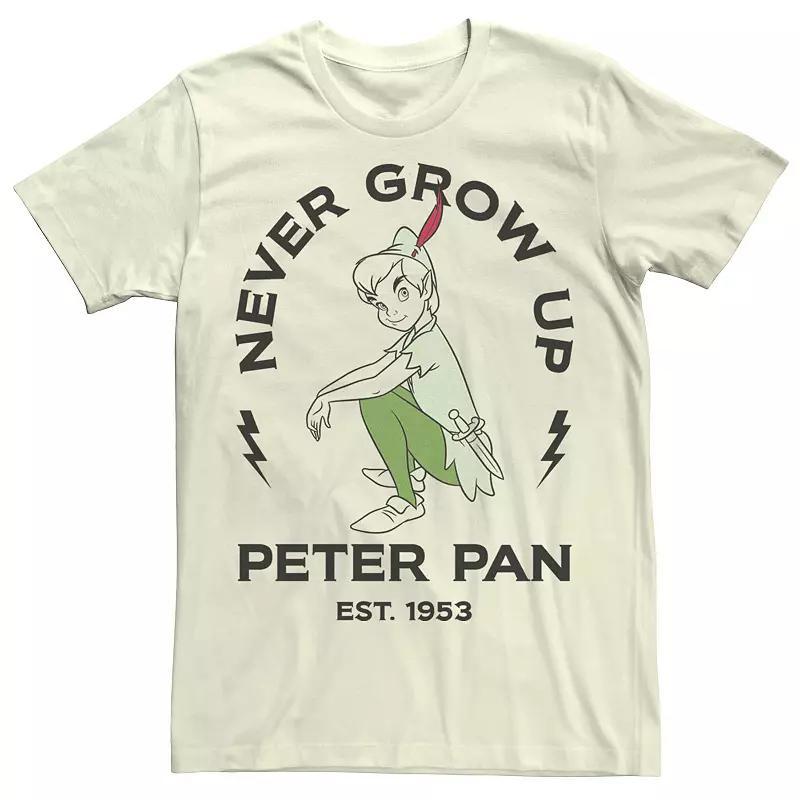 Disneys Tinkerbell Peter Pan Text Mens Tee Product Image