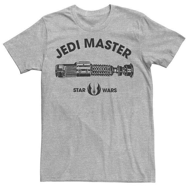 Mens Star Wars Jedi Master Tee Athletic Grey Product Image