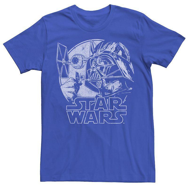 Mens Star Wars Darth Vader & Ships Tee Product Image