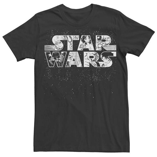 Mens Star Wars Anime Logo Tee Product Image