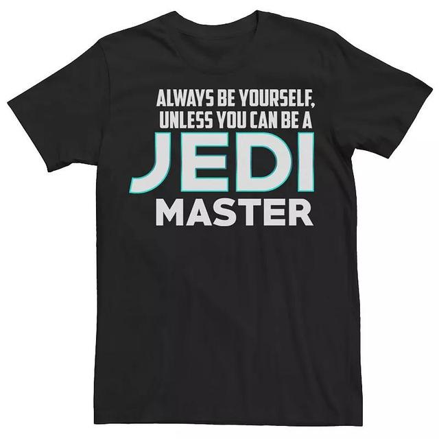 Mens Star Wars Always Be a Jedi Master Tee Product Image