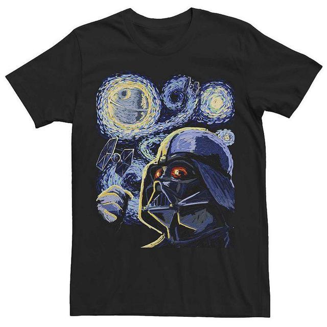 Mens Star Wars Darth Vader Painting Tee Product Image