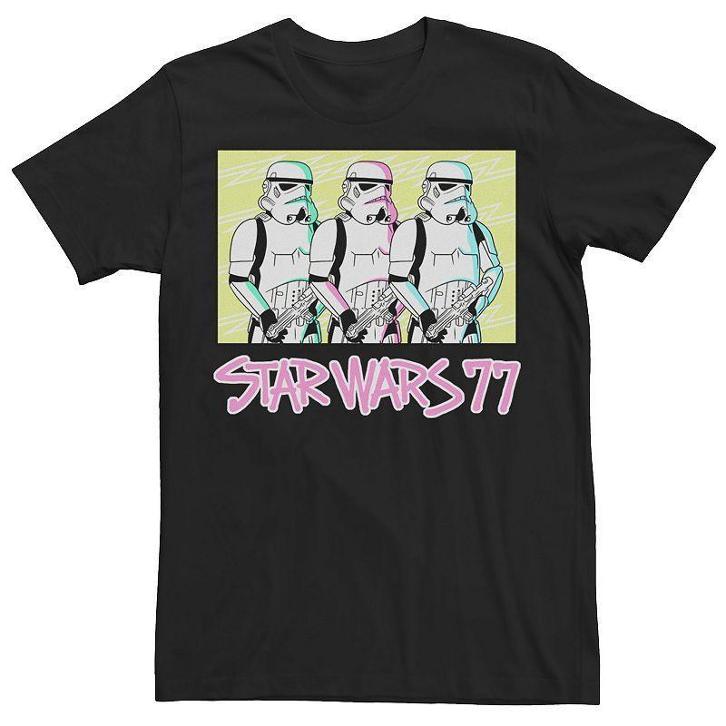 Mens Star Wars Neon Seventy Seven Forever Tee Product Image