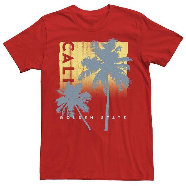 Mens California Golden State Palms Poster Graphic Tee Product Image