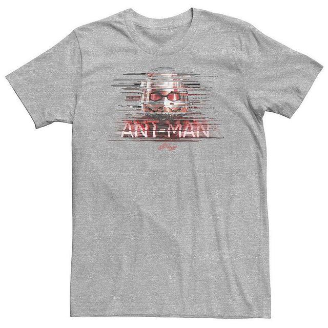 Big & Tall Marvel Ant-Man The Wasp Static Transmission Tee, Mens Athletic Grey Product Image