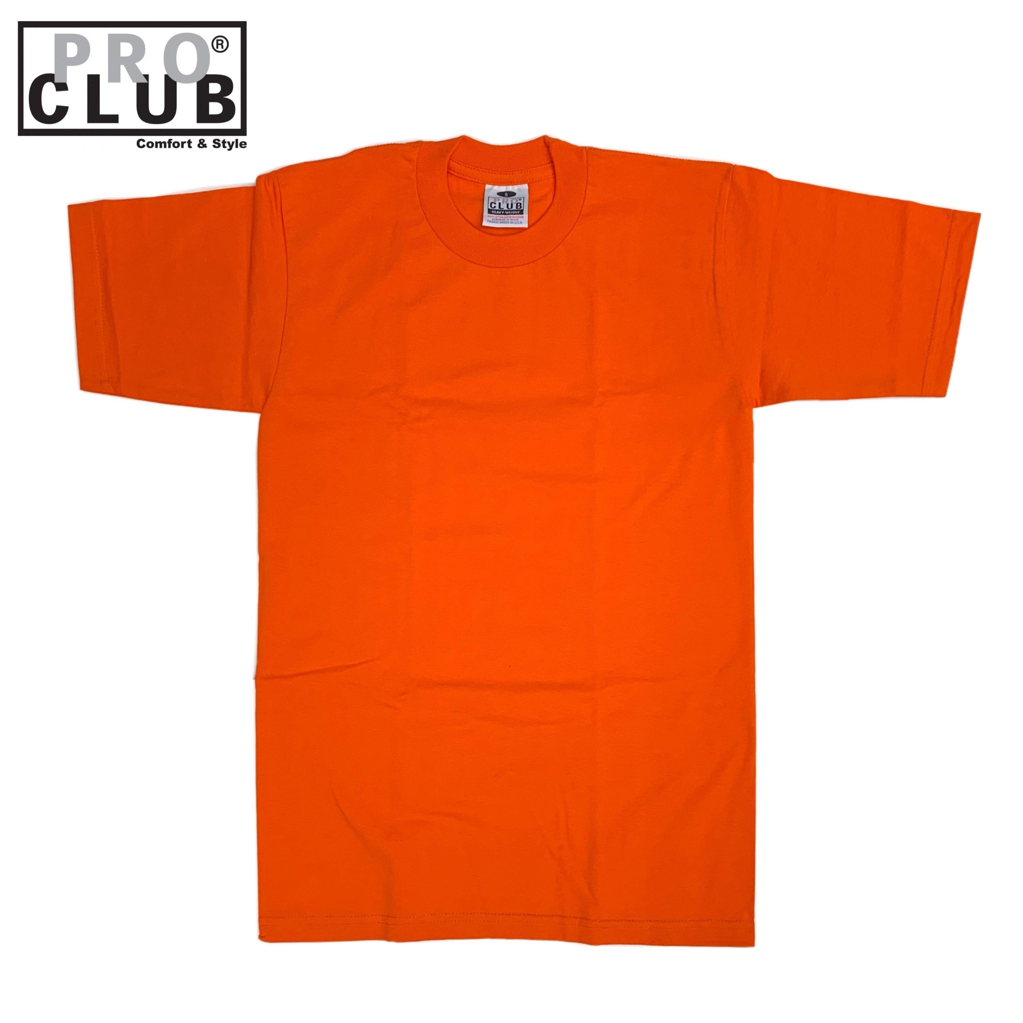 Pro Club Men's Heavyweight Cotton Short Sleeve Crew Neck T-Shirt (More Colors) Male Product Image