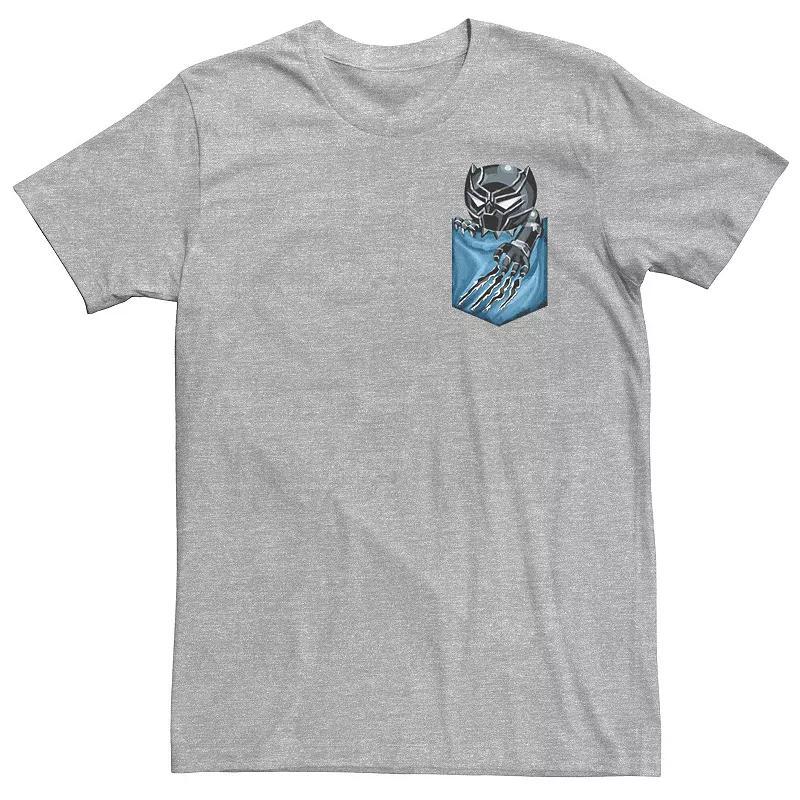 Mens Marvel Spider-Man Find Your Power Simple Logo Tee Athletic Grey Product Image