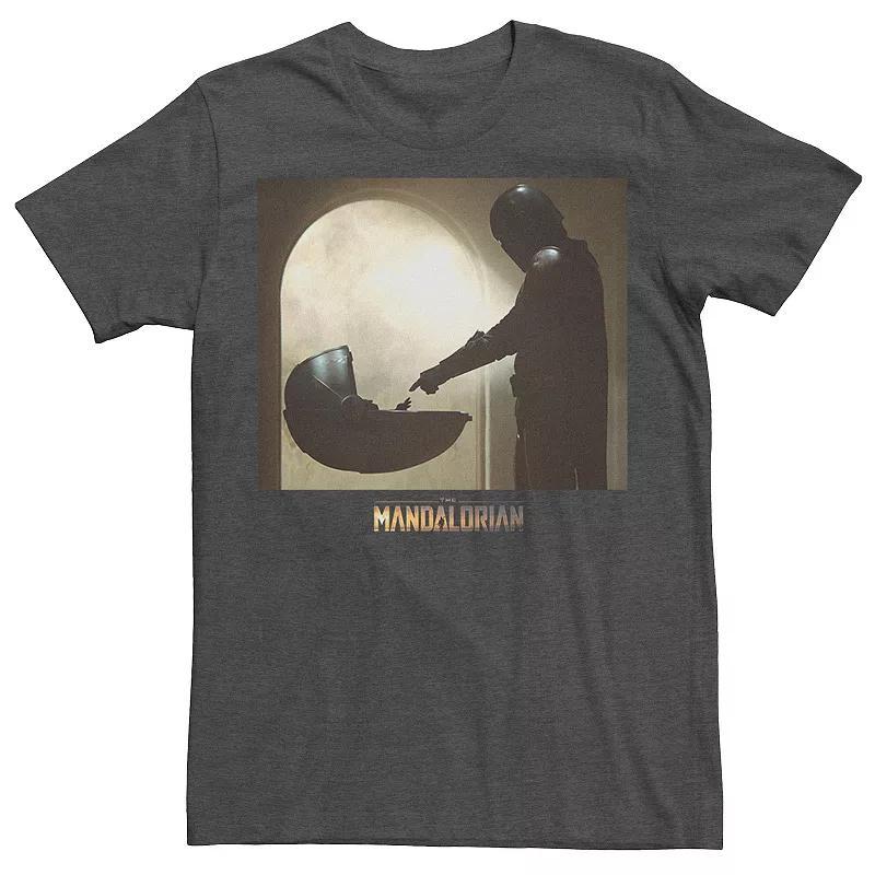 Mens Star Wars The Mandalorian The Child aka Baby Yoda Scene Logo Tee Product Image