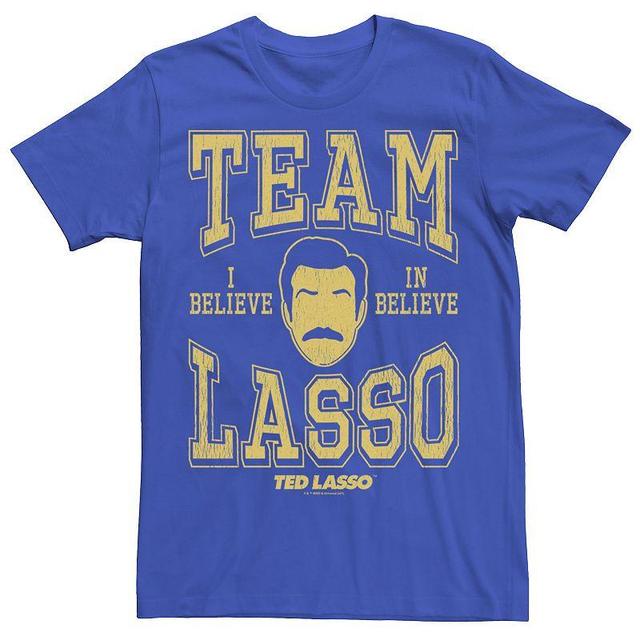 Mens Ted Lasso Team Lasso Yellow Text Tee Product Image