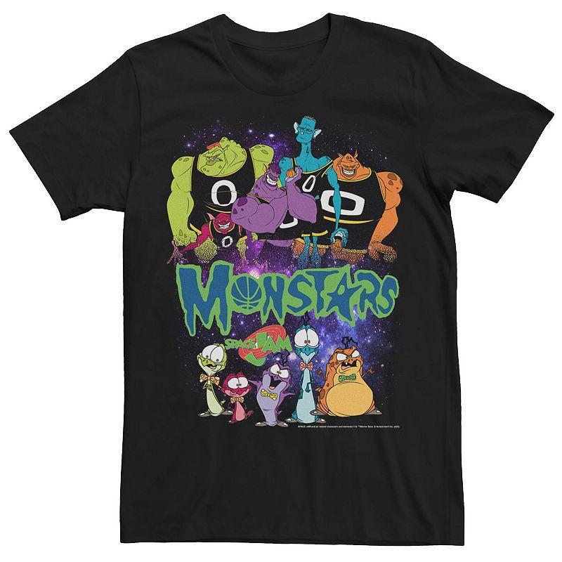 Mens Looney Tunes Space Jam Monstars In Space Tee Product Image