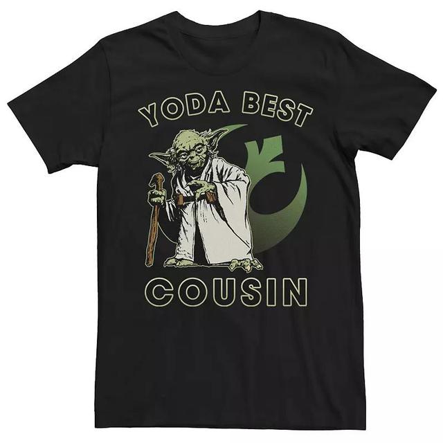 Mens Star Wars Yoda Best Cousin Graphic Tee Product Image