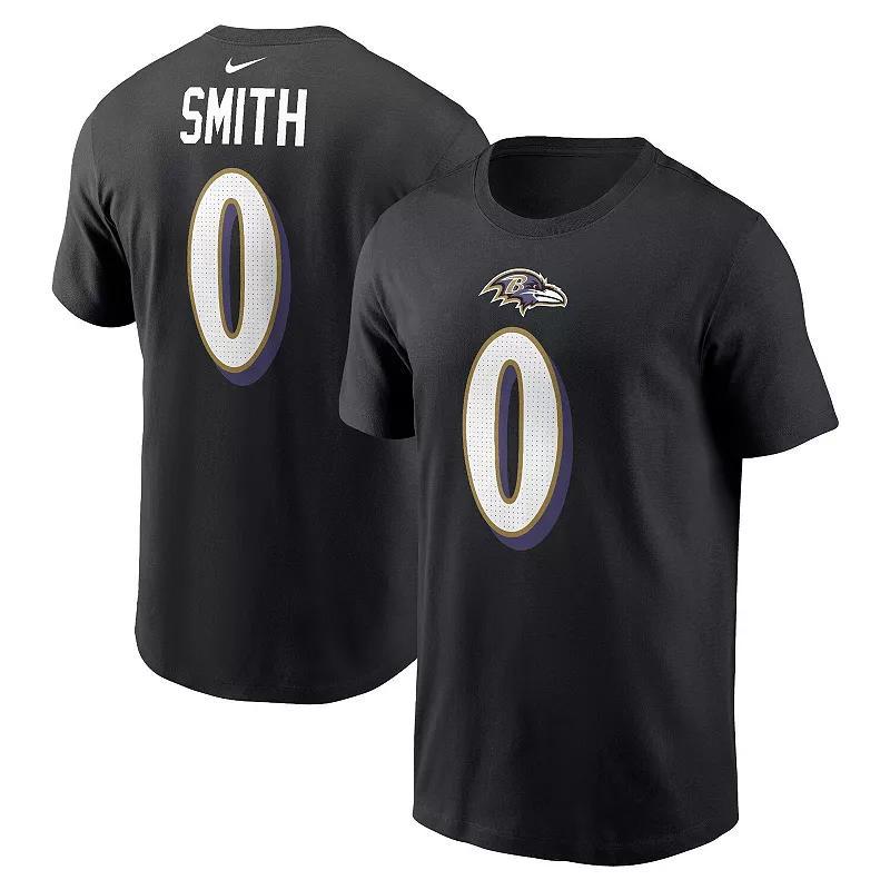 Mens Nike Roquan Smith Baltimore Ravens Player Name & Number T-Shirt Product Image