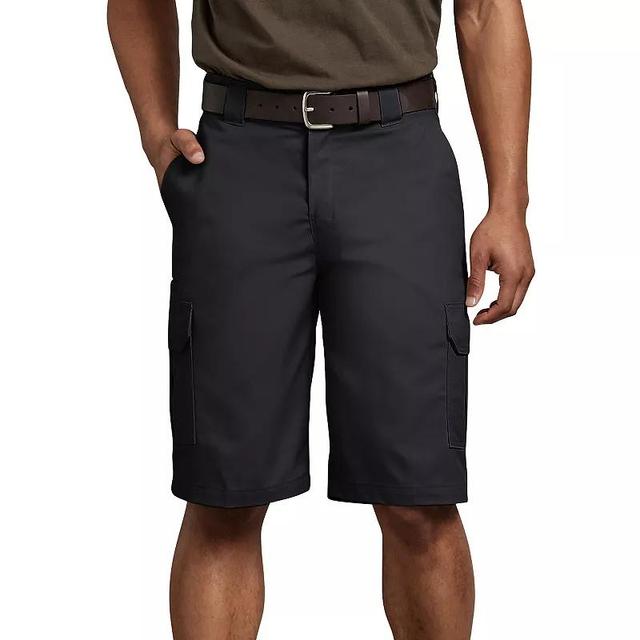 Mens Dickies FLEX Regular-Fit Cargo Shorts Black Product Image