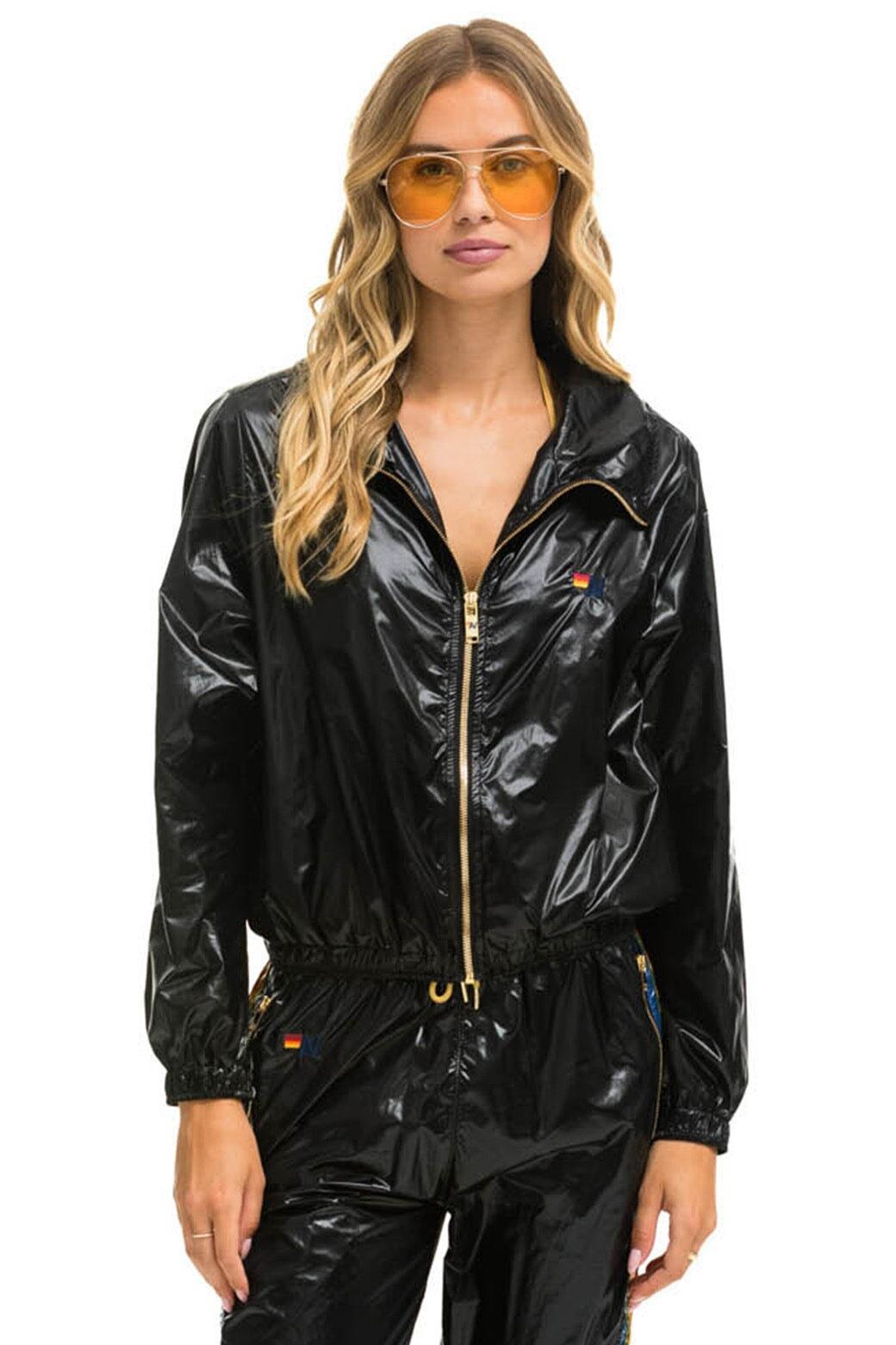 BASIC WINDBREAKER -  BLACK Female Product Image