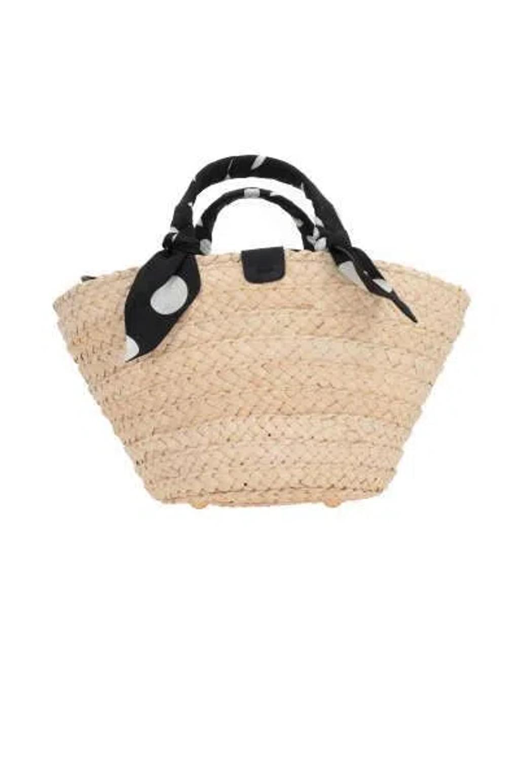 Kendra Handbag Purse Tote In Beige Product Image