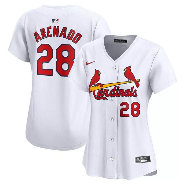 Nike Womens Nolan Arenado White St. Louis Cardinals Home Limited Player Jersey - White Product Image