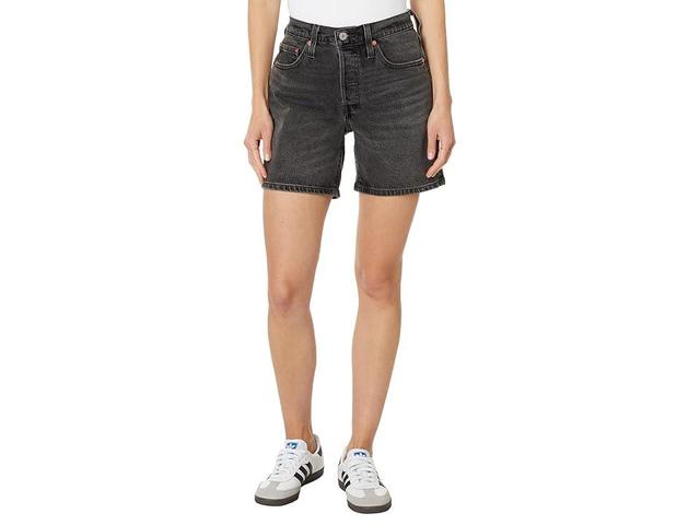 Levi's(r) Womens 501 Original Short (Case Closed) Women's Jumpsuit & Rompers One Piece Product Image