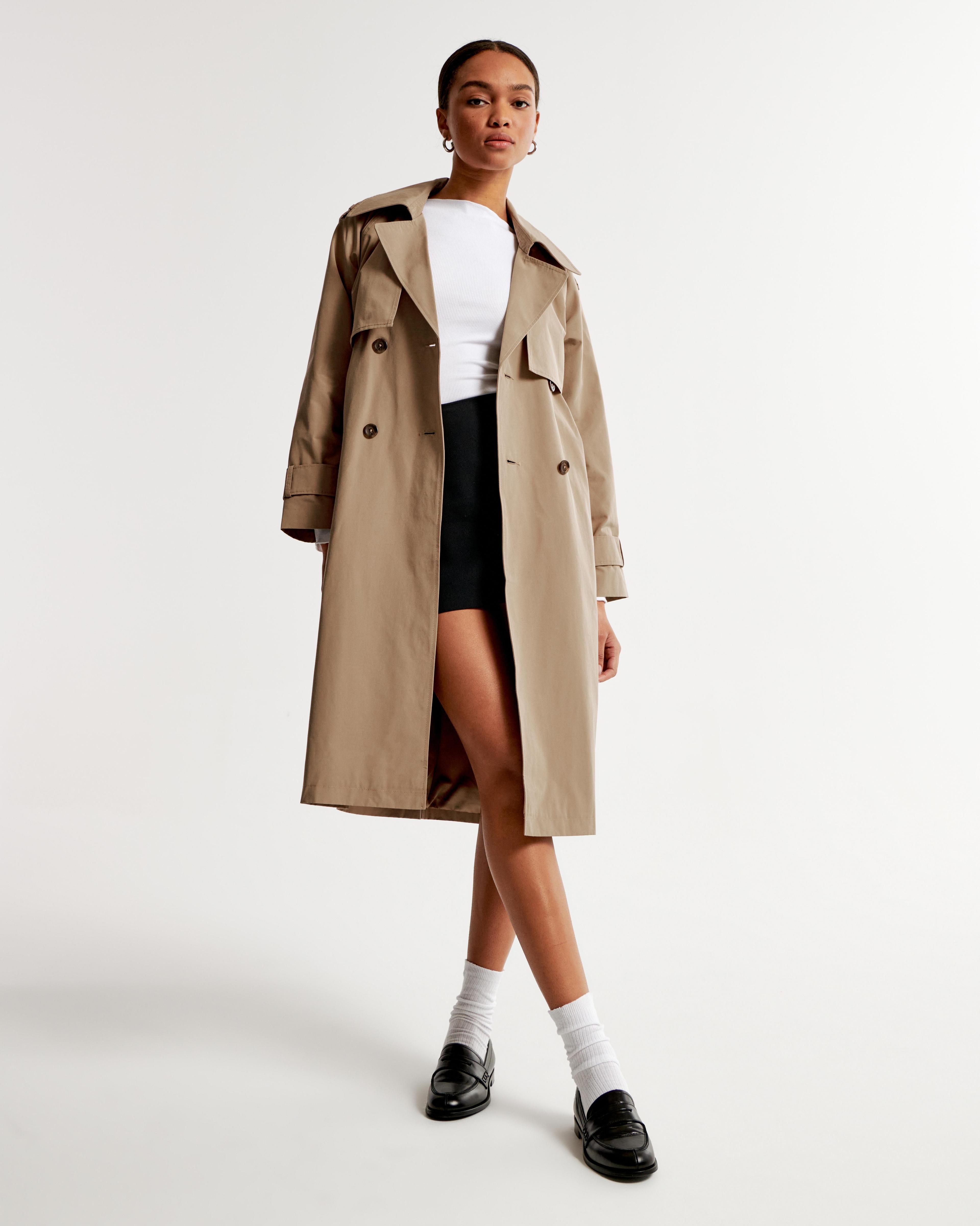 Classic Long Trench Coat Product Image