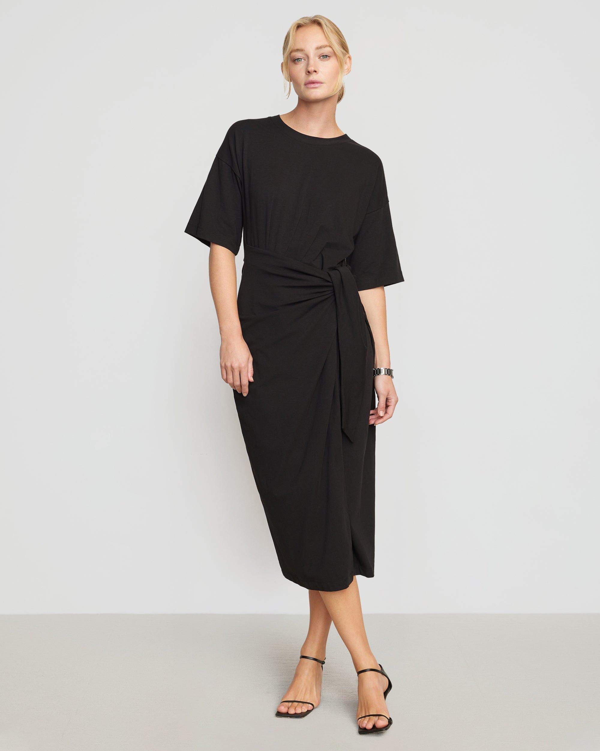 Noa Organic Cotton T-Shirt Wrap Dress Product Image