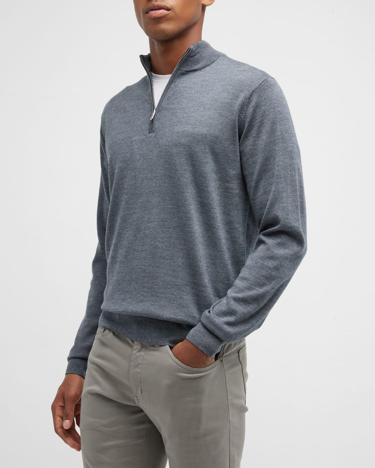 Mens Autumn Crest Quarter-Zip Sweater Product Image