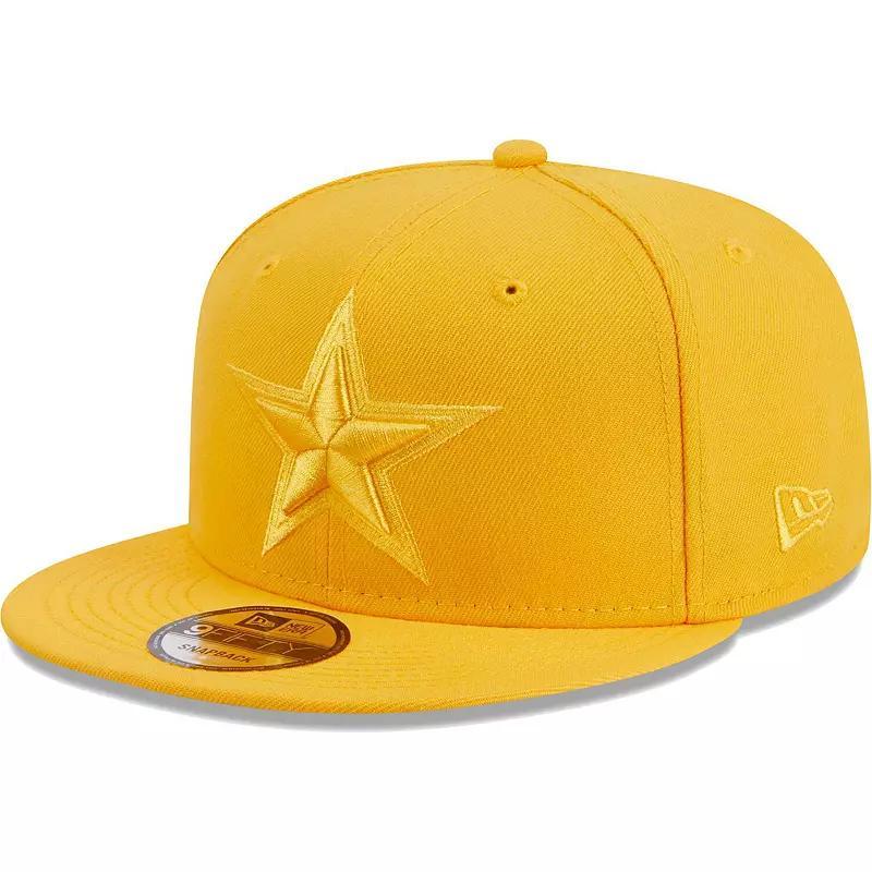 Mens New Era Gold Dallas Cowboys Color Pack 9FIFTY Snapback Hat Product Image