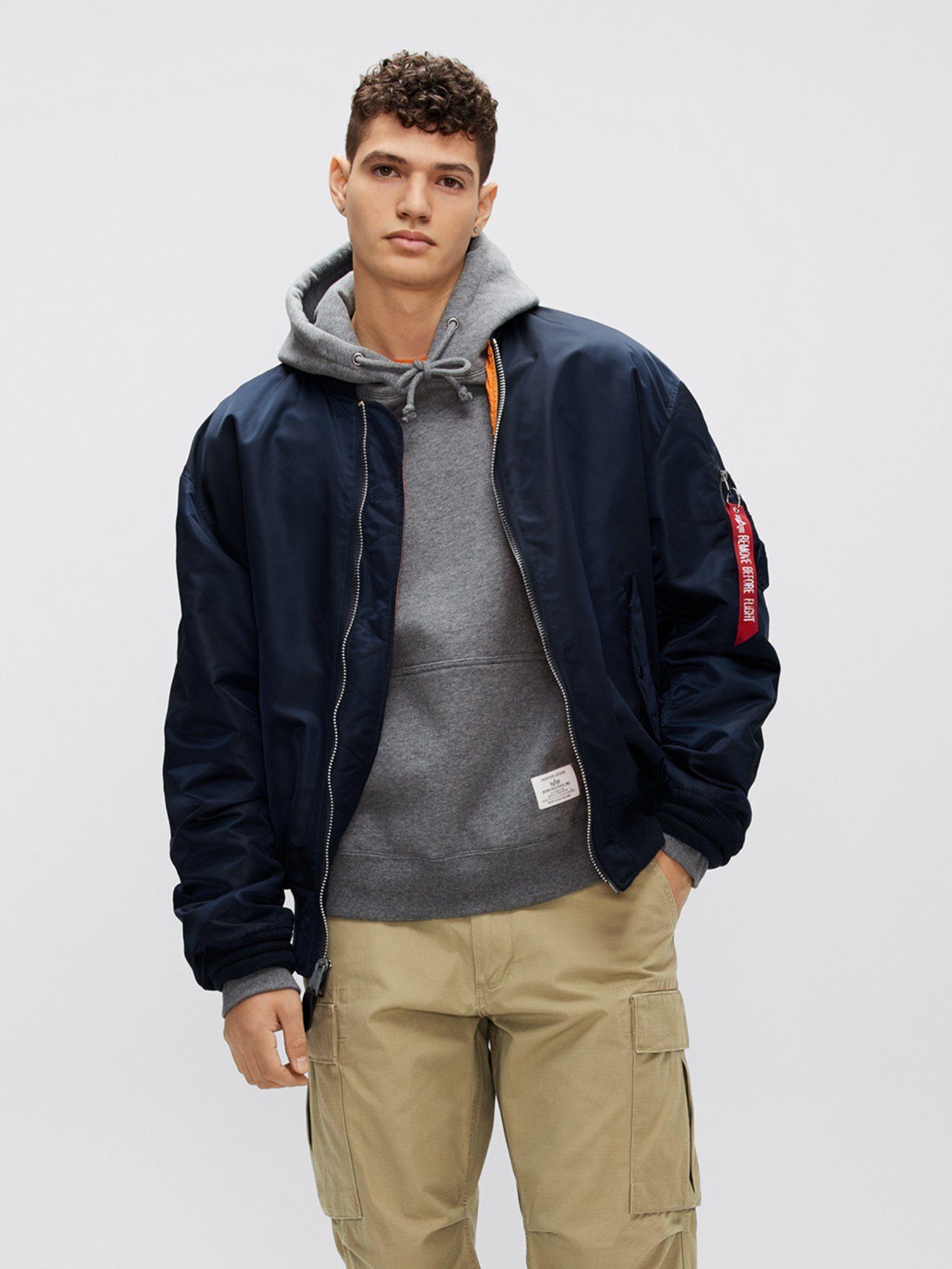 L-2B LOOSE BOMBER JACKET Product Image