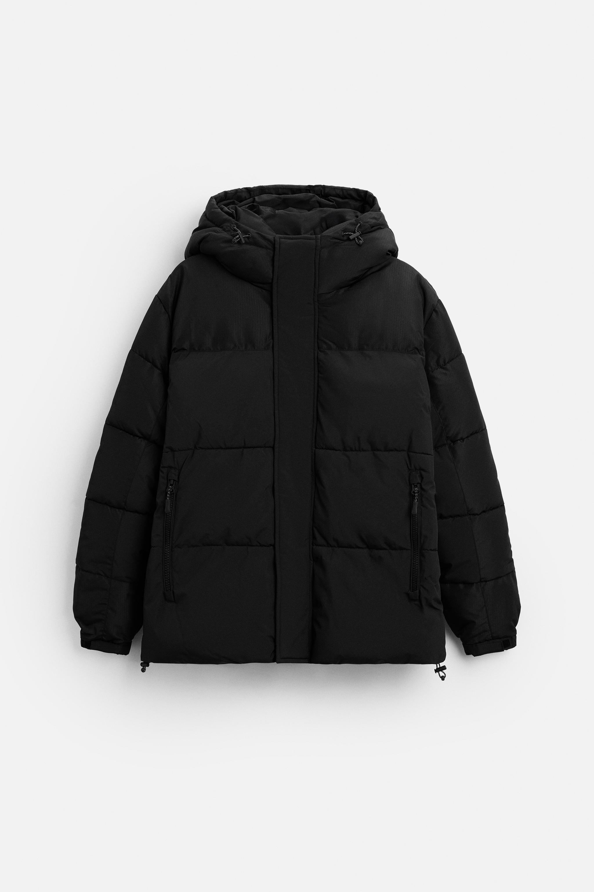 HOODED QUILTED JACKET Product Image