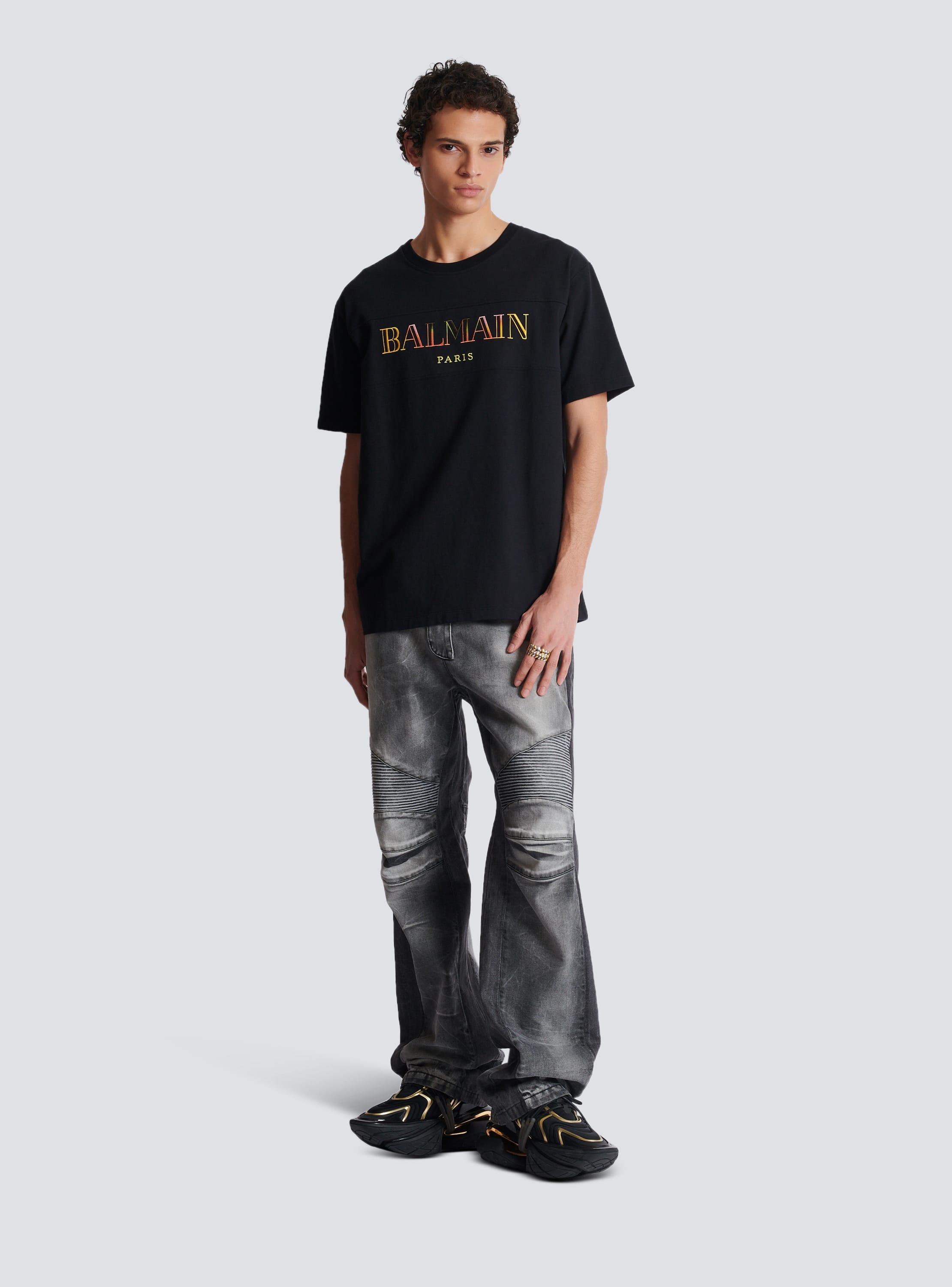 Vintage Balmain embroidered T-shirt Product Image