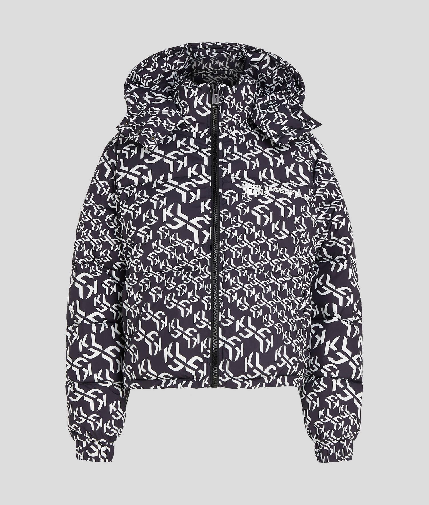 KLJ MONOGRAM PUFFER JACKET Product Image