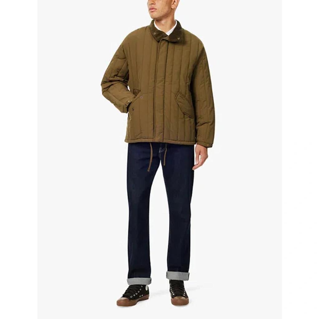 BARBOUR Field Quilted Jacket In Green Product Image