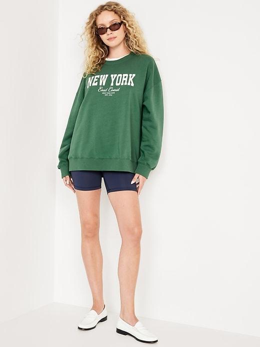 Oversized Tunic Sweatshirt Product Image