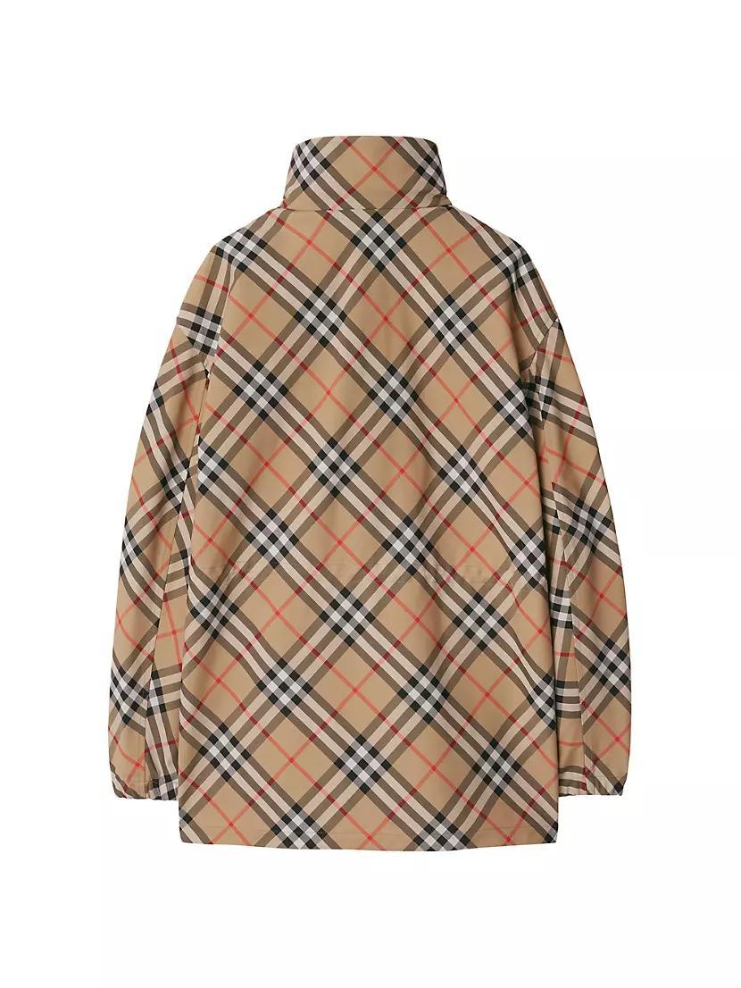 Oversized Check Coat Product Image