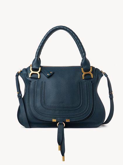 Marcie bag in grained leather Product Image