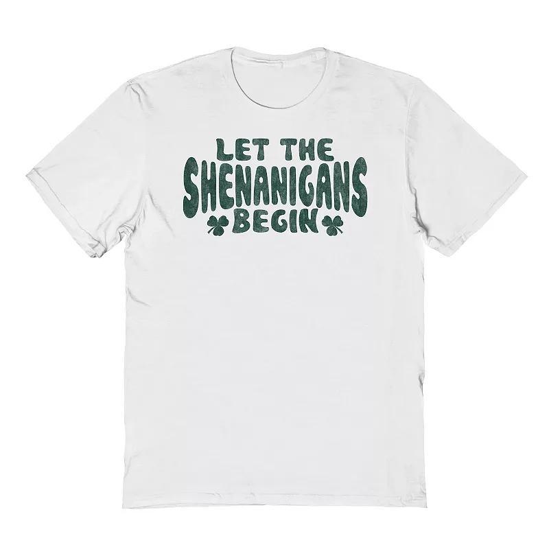 Mens St Patricks Day 70s Shenanigans Graphic Tee Product Image