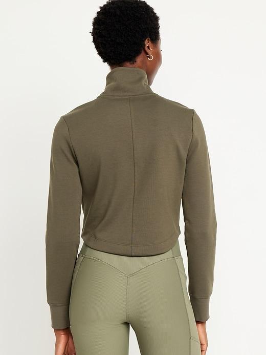 Dynamic Fleece Crop Zip Jacket Product Image