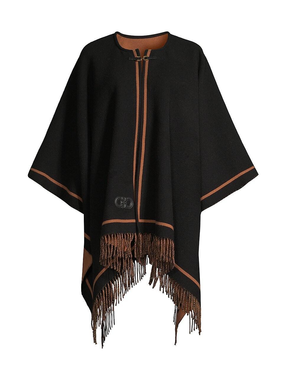 Womens Wool & Cashmere Cape Product Image