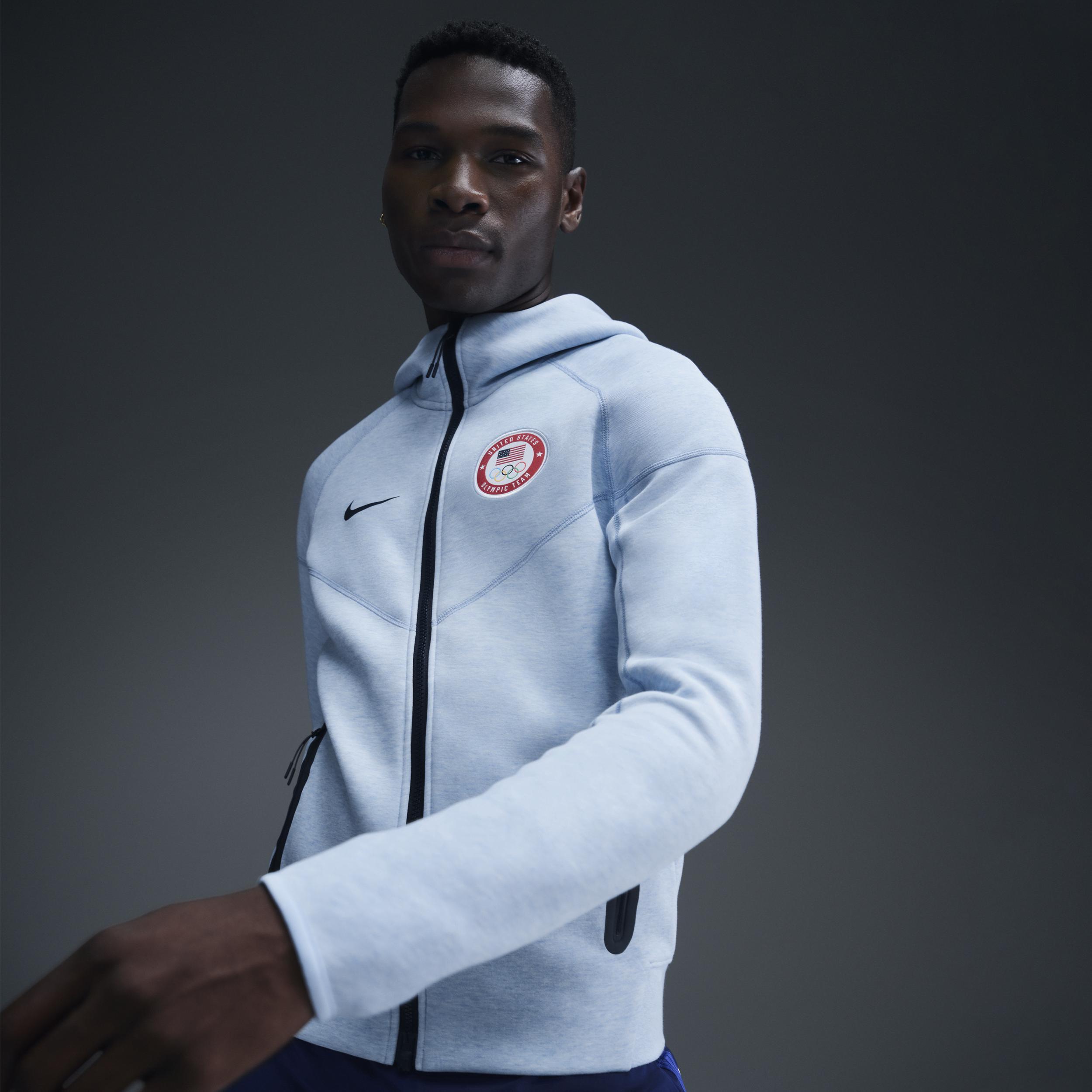 Team USA Tech Fleece Windrunner Nike Mens Full-Zip Hoodie Product Image